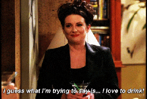 karen walker gif