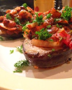 imam bayildi stuffed eggplant