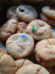 M&M cookies