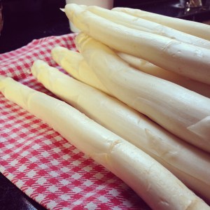 white asparagus