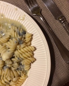 fusilli gorgonzola